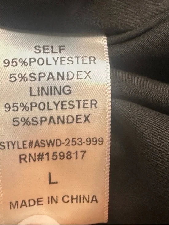 NWOT SIZE L Altar'd State Black Strapless Bow Cutout Skater Dress - Picture 11 of 11